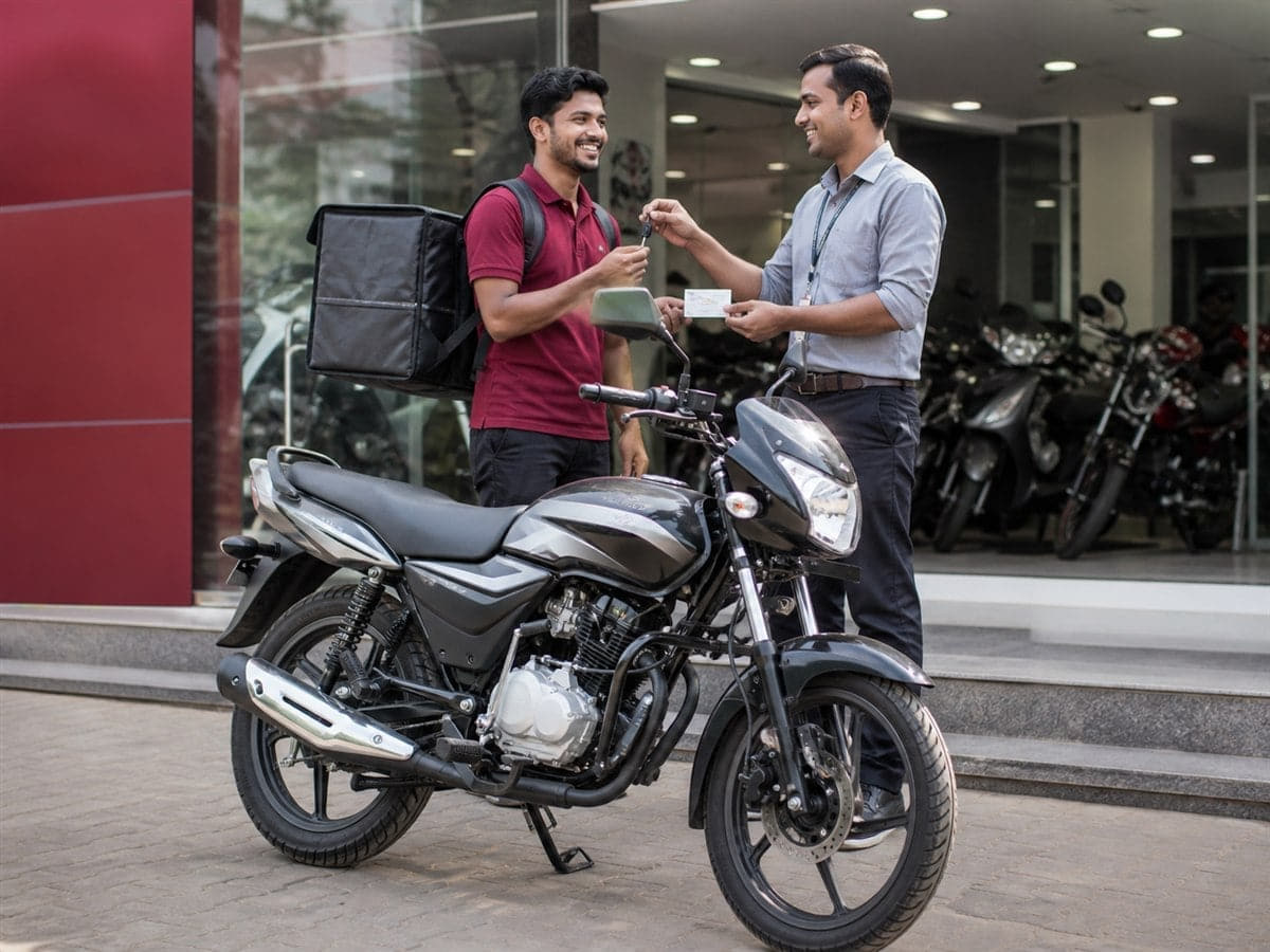 Low Down Payment, High Loan Coverage — Two-Wheeler Loan
